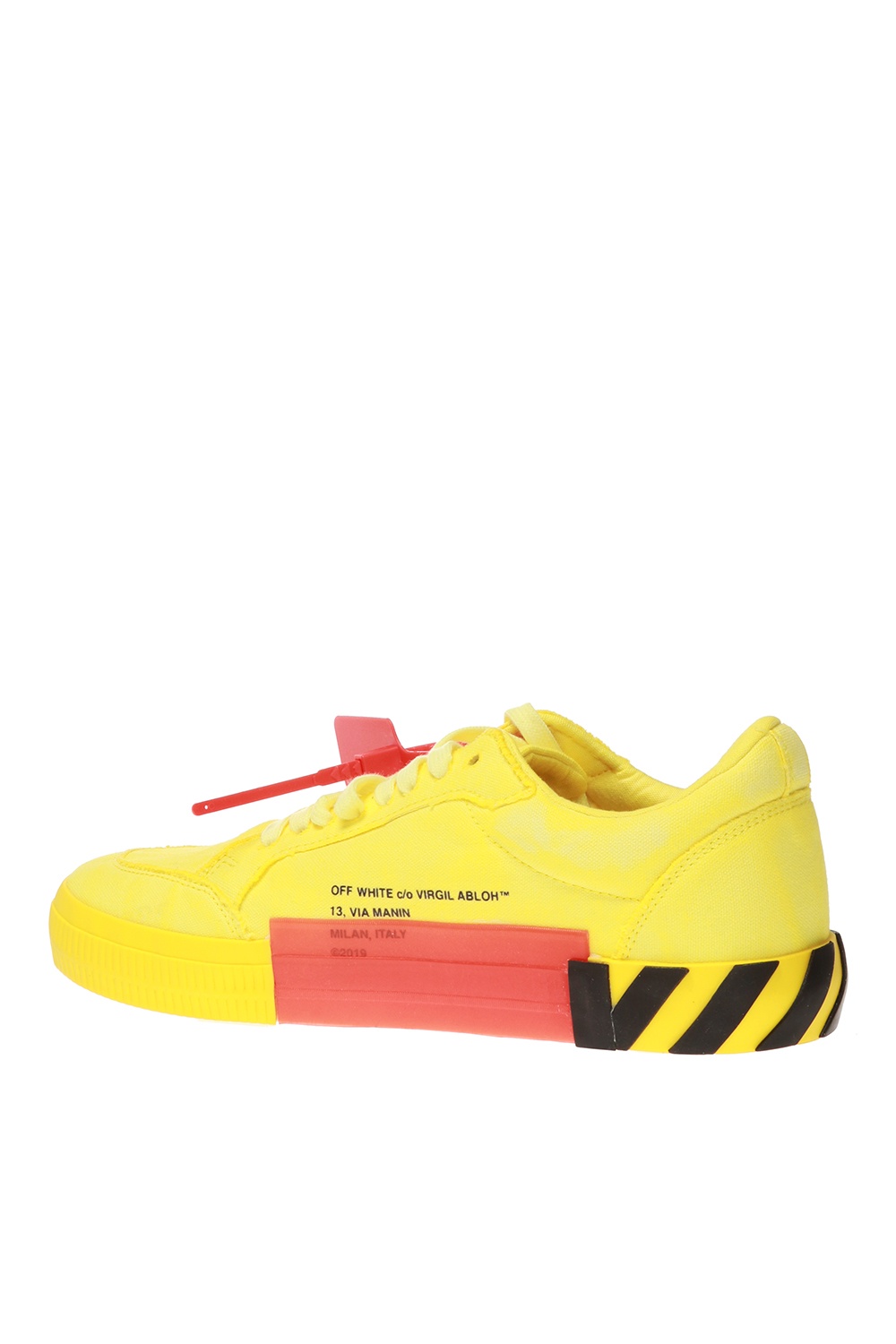 off white vulc low top sneakers
